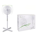 Kiwi Seisuventilaator valge 45 W (Ø 40 cm)