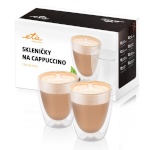 ETA tassid Cappuccino cups ETA418193010 For cappuccino coffee, 2tk, Dishwasher proof, Glass