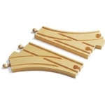 BRIO rongirada WORLD Curved Switching Tracks, 33346