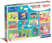 Clementoni pusle 10in1 Peppa Pig