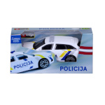 BBURAGO Läti politseiauto 1:43 automodel Audi A6 Avant, 18-30415LV