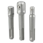 Harden Adapter SDS Plus 1/4", 3/8", 1/2" Adapter 1/4", 3/8", 1/2"