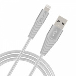 Joby kaabel Lightning -> USB 1,2m, hõbedane