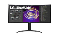 LG monitor 34WP85C-B 34" 3440x1440 pikslit UltraWide Quad HD LED Must