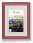 Peter Hadley pildiraam Arezzo 10x15 cm, punane, Wooden Frame, puidust raamiga