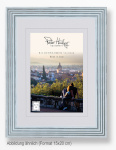 Peter Hadley pildiraam Arezzo 15x20 cm, sinine, Wooden Frame, puidust raamiga