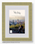 Peter Hadley pildiraam Arezzo 10x15 cm, roheline, Wooden Frame, puidust raamiga