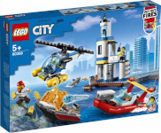 Lego klotsid City 60308 Seaside Police and Fire Mission