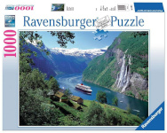 Ravensburger pusle 1000-osaline Fjord in Norway