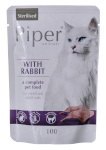 Dolina Noteci kassitoit Piper for a Cat sterilized with a rabbit 100g