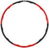 Pure2improve Hula Hoop must/punane, Foam, PP (Polypropylene)