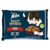 Purina Nestle kassitoit FELIX Tasty Shreds with beef and chicken - 4x 80g