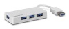 TRENDnet USB jagaja 4-port High Speed USB 3.0 Mini, valge