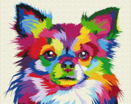 Symag numbrimaal Puppy in colors