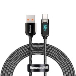 Baseus laadimiskaabel Display Cable USB -> USB-C, 66W, 2m must