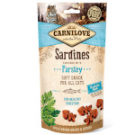 Carnilove kuivtoit kassile Carnilove Soft Moist Snack Sardine+Parsley kot 50g