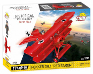 Cobi klotsid Fokker Dr.1 punane Baron