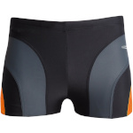 Aqua-Speed ujumispüksid Men Sasha must hall oranž 310 2406 S