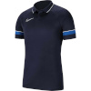 Nike Team T-särk lastele Dri-Fit Academy 21 Polo SS tumesinine CW6106 453 , suurus XS