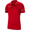 Nike Team T-särk lastele Dri-Fit Academy 21 Polo SS punane CW6106 657 , suurus XS