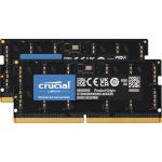 Crucial mälu Kit 64GB 2x32GB DDR5 4800MHz SODIMM CL40 16Gbit