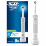 Braun hambahari Oral-B Cross Action valge