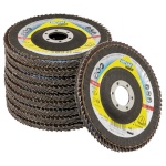 Klingspor lõikeketas 10tk SMT 644 Abrasive Mop Disc 125x22,23mm Grain 60