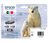 Epson tindikassett T 2616 Claria Premium Multipack T 261 BK/C/M/Y 