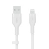 Belkin kaabel Flex Lightning/USB-A 2m mfi cert., valge CAA008bt2MWH