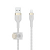 Belkin kaabel Flex Lightning/USB-A 2m, valge CAA010bt2MWH