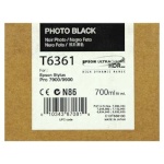 Epson tindikassett foto must T636 700ml T6361