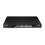 Edimax switch Surveillance 24-Port Gigabit PoE+ Web Smart with 4-Port 10GbE SFP+ Uplinks