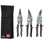 Bessey Set of aviation snips with snips pouch DSET16