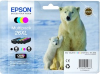 Epson tindikassett Claria Premium XL T2636 Multipack BK/C/M/Y 