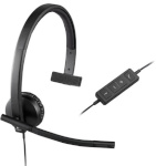 Logitech kõrvaklapid USB Mono Headset H570e