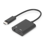 DIGITUS USB-C Adapter USB-C -> USB-C + 3.5mm Jack