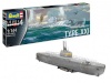 Revell Plastic model German Submarine TYP XXI 1/144