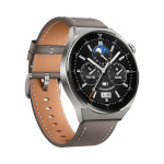 Huawei nutikell WATCH GT 3 Pro Classic 1.43" 46mm Titanium Case with Leather Strap Grey hall