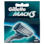 Gillette žiletiterad (4tk)