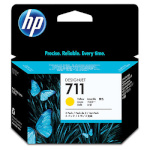 HP tindikassett No.711 3-Pack Yellow