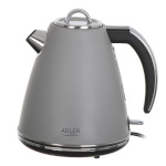 Adler veekeetja AD 1343g Electric, 2200W 1.5L, Stainless steel, 360° rotational base, hall