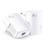 TP-LINK adapter Gigabit Powerline Starter Kit TL-PA7017 KIT 10/100/1000 Mbit/s, Ethernet LAN (RJ-45) ports 1, No Wi-Fi, Data transfer rate (max) 1000 Mbit/s, Extra socket