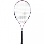 Babolat tennisereket Feather S CV G1 valge-roosa-tumesinine 194031