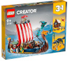 Lego klotsid Creator 31132 Viking Ship and the Midgard Serpent 