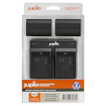 Jupio aku Value Pack: 2X LP-E6NH 2130mAh + USB Dual Charger akulaadija