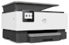 HP printer OfficeJet Pro 9012E, All-In-One 22A55B, must/valge