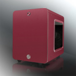 Raij korpus METIS PLUS Mini ITX 0R200056, punane