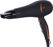 Jata föön SC56B Hair Dryer, must/oranž