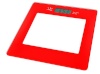 Jata vannitoakaal 290R Bathroom Scale, punane