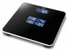 Jata vannitoakaal 530 Glass Bathroom Scale, must